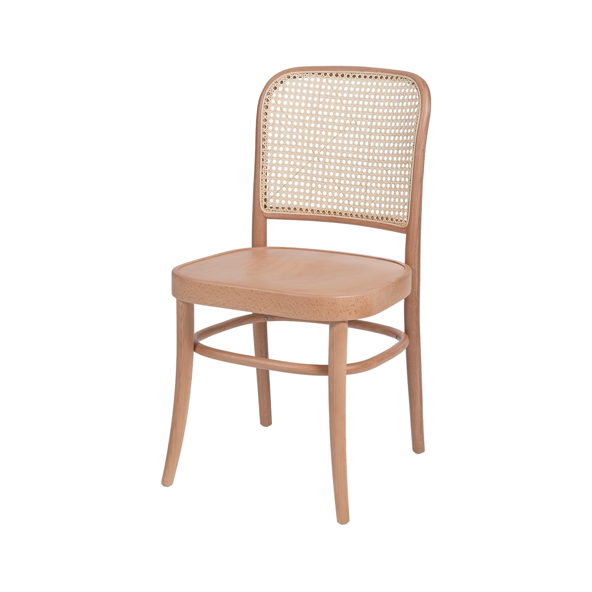 LOOMI 811 rattan medinė kėdė – natūrali