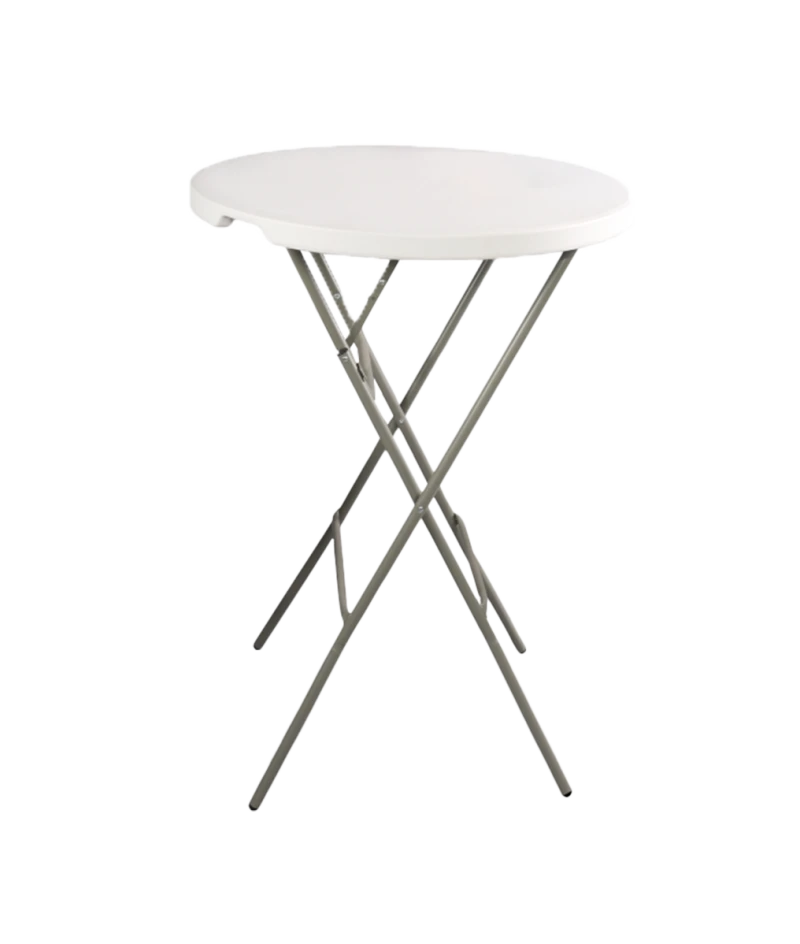 Aukštas apvalus catering stalas Ø80 cm