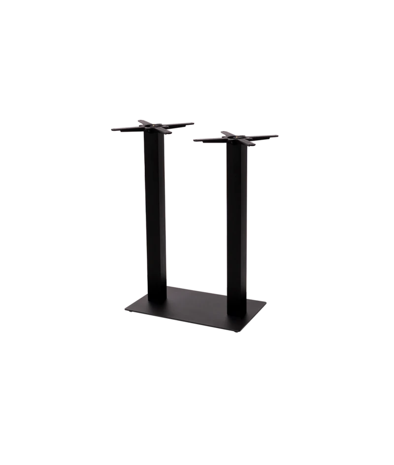 Aukštas restorano stalo pagrindas Alfa Bar Duo – 40×70 cm