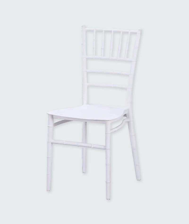 Vestuvinė kėdė Chiavari Tiffany Simple – balta