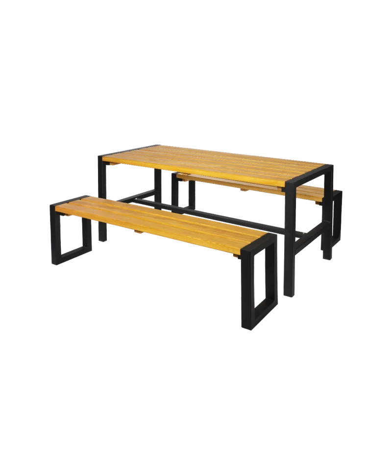 Alaus stalo komplektas Woody Fresh 180×70 cm