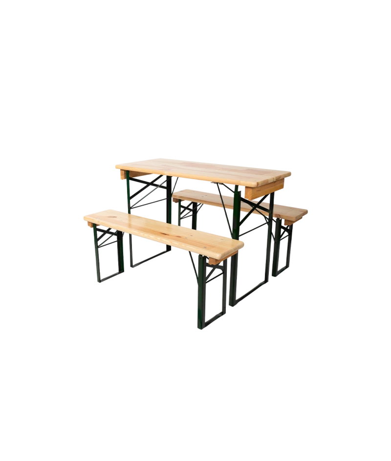 Alaus stalo komplektas Woody Strong 110×50 cm